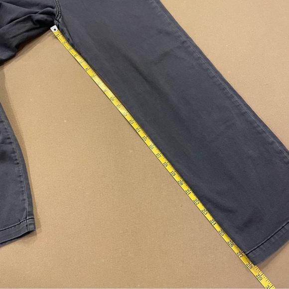 Pilcro Slouchy Chinos Charcoal Gray Size 25 - Picture 14 of 15